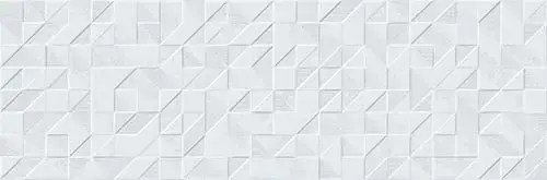 Керамическая плитка Оригами белый / Rev. Origami blanco 25x75