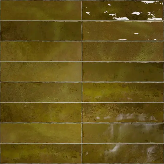 Керамическая плитка Найроби стикс серовато-зелёный / WB Nairobi sticks moss 2,5X10