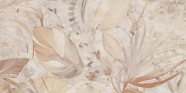Керамогранит Декор лилия мягкий слоновая кость / Pav. Decorado lily soft ivory 60x120