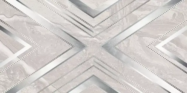 Керамическая плитка Турин ромбы лёд / Декор 31.5*63 Torino rombi ice
