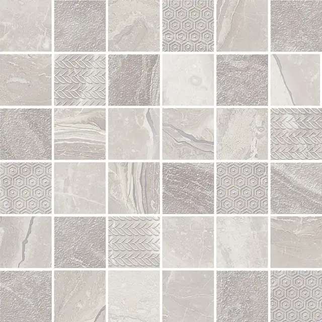 Керамическая плитка Турин лёд мозаика / Мозаика 30.0*30.0 Torino ice mosaic
