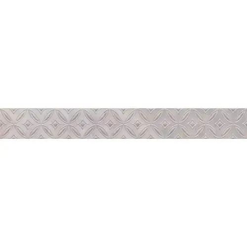 Керамическая плитка Грета серый антик / Бордюр 50.5*6.2 Greta gris antico 1c