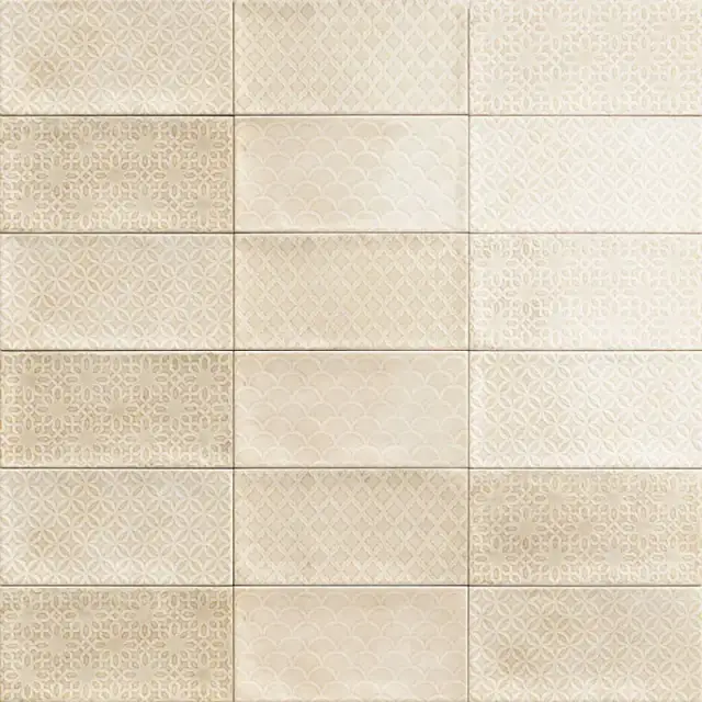 Керамическая плитка Декор Камден светло-бежевый / Decor camden bone