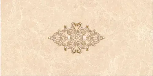 Керамическая плитка Империал арте кремовый / Декор 31.5*63 Imperial d'arte crema