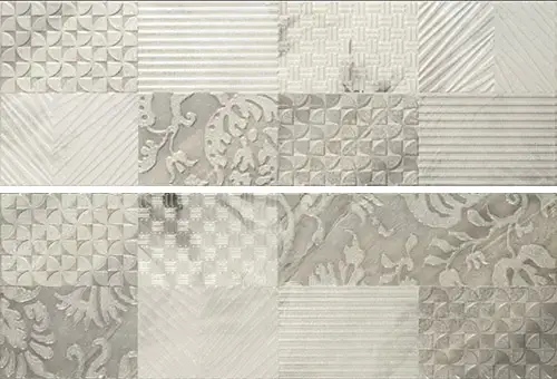 Керамическая плитка 7511 композиция галерея серый / Ros. 7511 Composicion gallery II gris