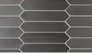 Equipe Lanse Настенная керамическая плитка Black 5x25 глазурованный матовый