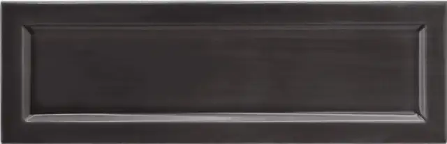 Equipe Island Настенная керамическая плитка Frame Black 6.5x20 глазурованный глянцевый