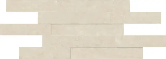 Italon Керамический гранит Genesis Декор White Brick 3D 28x78 натуральный