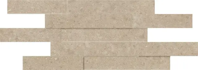 Italon Керамический гранит Genesis Декор Cream Brick 3D 28x78 натуральный