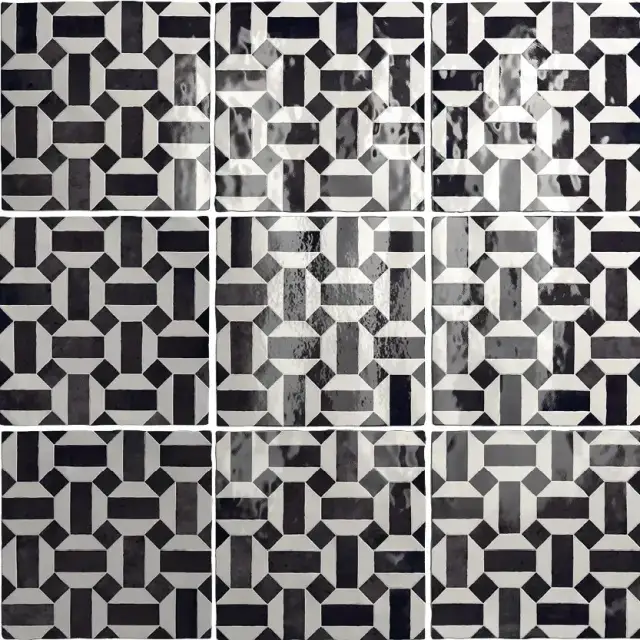 EQUIPE ARTISAN LUNAS B&W 13.2х13.2 EQ-10D