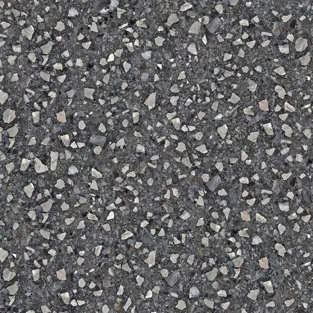 Black Terrazzo черные XX  60х60