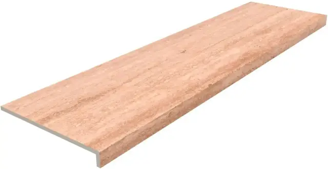 Peldano Recto Travertino Beige Anti Slip XX 119.7x31.5x14
