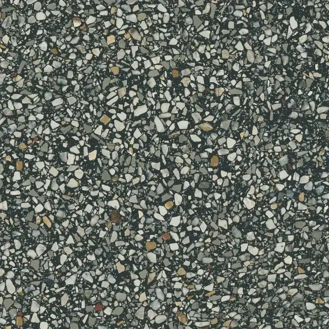 Бричиола чёрный лаппатированный обрезной XX 60x60