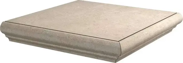 Ступень угловая Аллея светлый |30x30