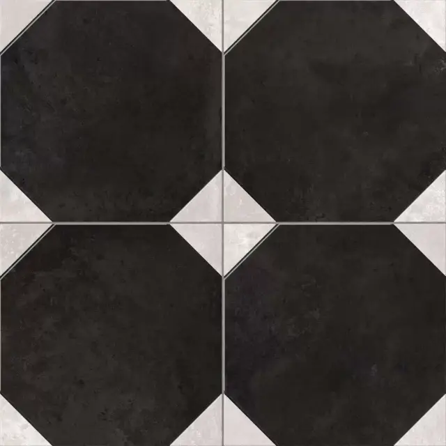 Rimini Black Pre-Cut 45x45
