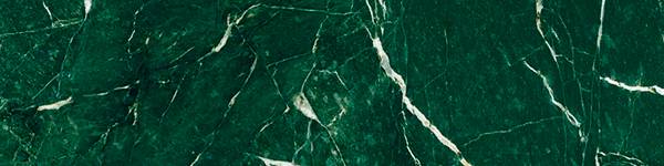 Бордюр керамический IMPERIAL Verde Alpi RETT MATT 7,5х30х0,9 см