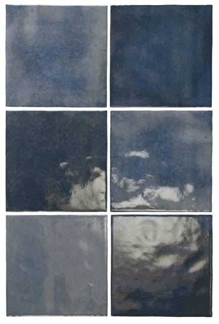 Плитка керамическая настенная 24460 ARTISAN Colonial Blue 13,2х13,2 см