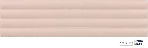 Плитка керамическая настенная 28531 COSTA NOVA ONDA Pink Stony Matt 5x20 см