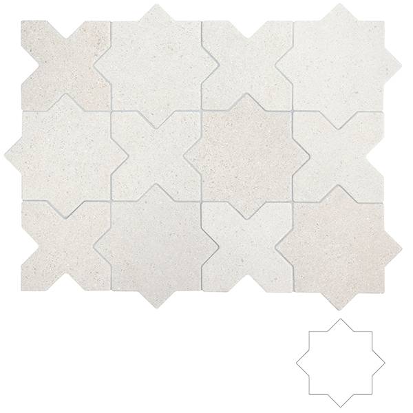 Гранит керамический 32724 ELDA STAR WHITE 16,8x16,8 см