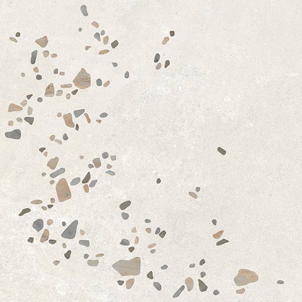 Гранит керамический AWEN WHITE DECOR NT/90X90/C/R 90x90x0,9 см