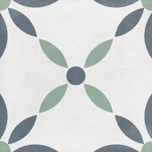 Гранит керамический 37271 HAVANA WHITE FLOWER 22,3х22,3х0,9 см