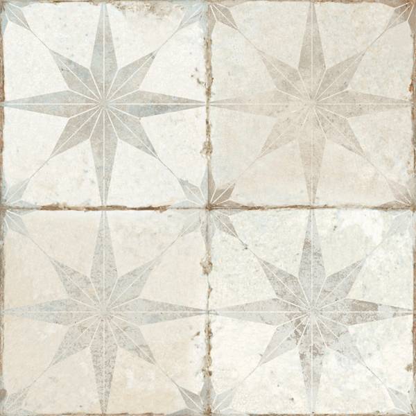 Плитка керамическая напольная FS STAR White 45х45х0,95 см