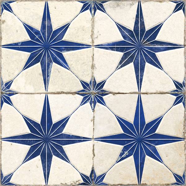 Плитка керамическая напольная 38187 FS STAR Blue LT 45х45х0,95 см