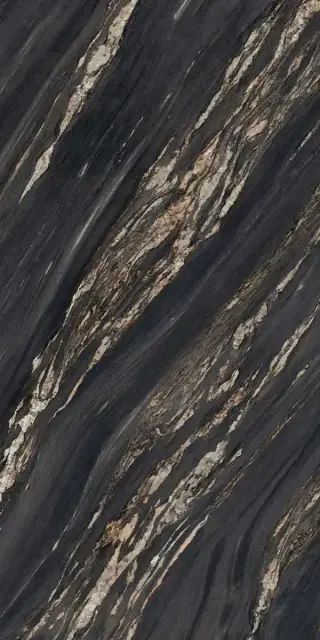Tropical Black Lucidato (Shiny) 6 mm |150x300