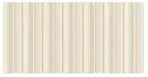 Плитка Wow Faces Bars Bone 133420 12.5x25