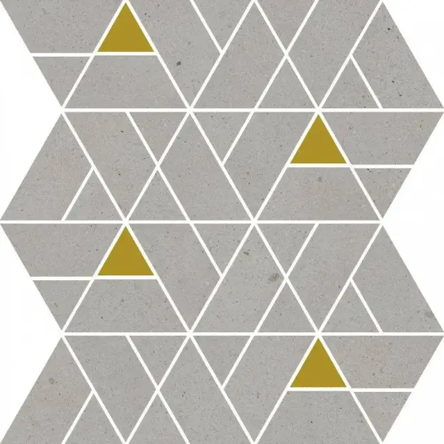 Italon Керамический гранит Avantgarde Мозаика Silver Luxor 30.7x30.9 натуральный