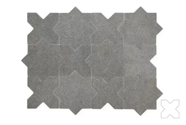 Керамогранит Equipe Elda Graphite Cross EQ-10D 32729 12x12