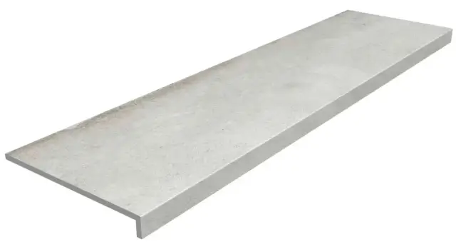 Ступень Gres de Aragon Клинкерная Peldano Recto Urban Gris Anti Slip 970096 31.5x119.7