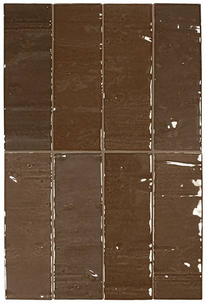 Плитка керамическая настенная 33117 MAREA Seal Brown 5х15 см