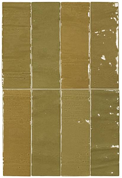 Плитка керамическая настенная 33119 MAREA Ecru Olive 5х15 см