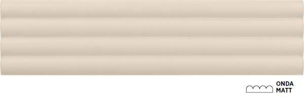 Плитка керамическая настенная 28535 COSTA NOVA ONDA Beige Pale Matt 5x20 см (108 кор./палл.)