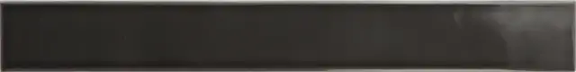 Плитка Equipe Vitral Black Глазурованный Глянцевый 5x40