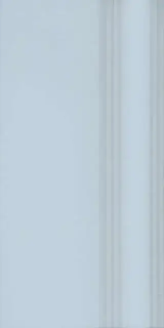 Плинтус Гране синий светлый матовый обрезной 20x40x1,6