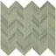 MUTINA MEWS GREEN CHEVRON 5.5х19.6