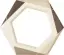 Керамическая плитка Фрейм кремовый / Dec. Frame crema
