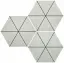 DURSTONE SIX Cementine Керамогранит Capri Talc 23x27 глазурованный матовый