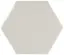 Equipe Scale Настенная керамическая плитка Hexagon Light Grey 10.7x12.4 глазурованный глянцевый