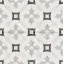 Equipe Art Noveau Керамогранит Karlsplatz Grey 20x20 натуральный