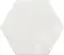 Hex White Glossy
