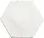 White Hex Matt