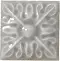 Вставка Relieve Flor № 2 Graystone
