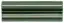 Moldura Italiana Pb C/C Verde Oscuro