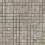 Travertino Silver Mosaico Lappato Полуполированная