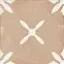 HARMONY PANGEA CLAY FLOWER LT 22.3х22.3 Q-61