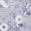 APAVISA OZONE BLUE DECOR 59.55х59.55 G-1234