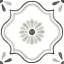 HARMONY TANGER SAND FLOWER 12.3х12.3 Q-39
